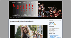 Desktop Screenshot of musettemagazine.com